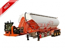 3-Axle Flour Semitrailer Tank